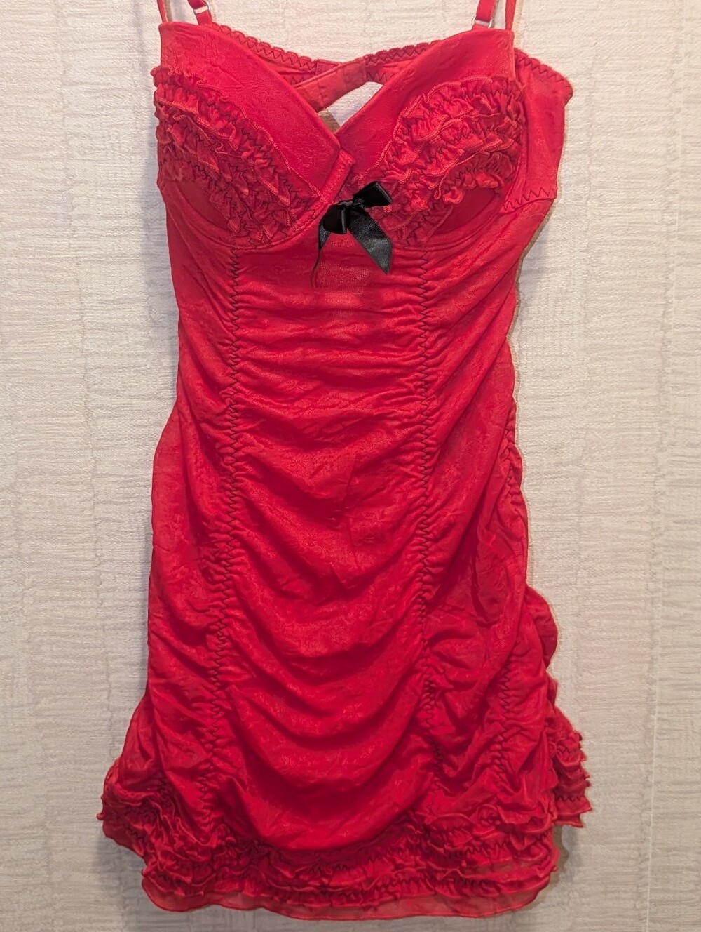 34B 𝅺SEXY Little Things Christmas Teddy Lingerie Halloween Santa Devil Costume